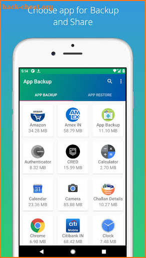 App Backup and Restore Pro screenshot