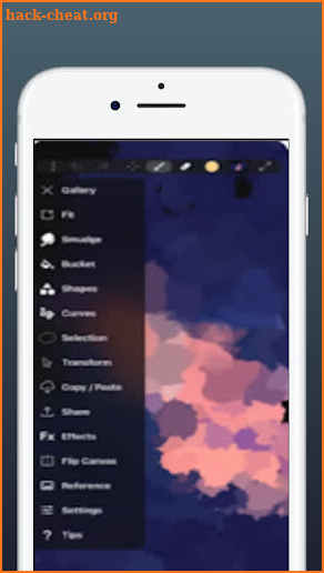 App Digital Paint Drawing Tips screenshot