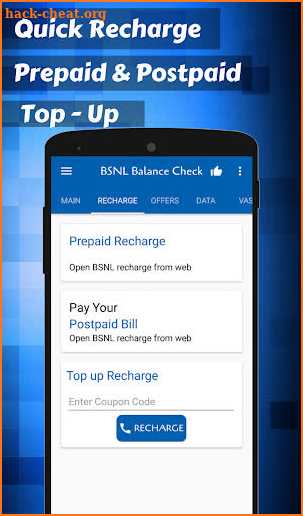 App for BSNL Recharge & BSNL balance check screenshot