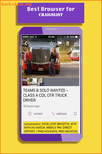 App for craigslist 2018 screenshot