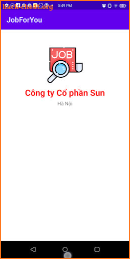App - Job For You screenshot