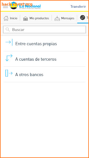 APP La Nacional screenshot