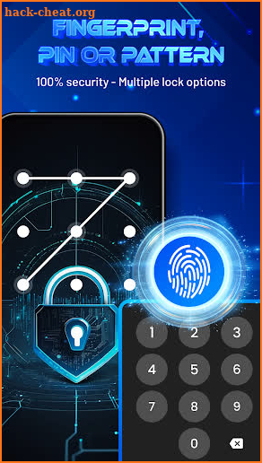 App Lock: Fingerprint or Pin screenshot