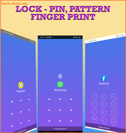 app lock  | Lock Apps - Fingerprint, PIN, Pattern screenshot