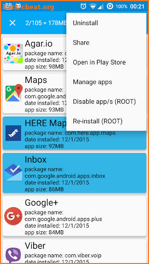 App Manager screenshot