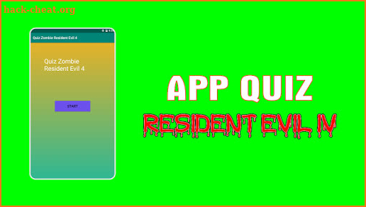 APP Quiz Game Resident Evil IV screenshot