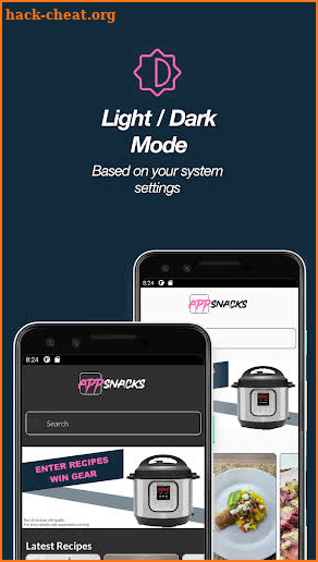 App Snacks Recipe Manager screenshot