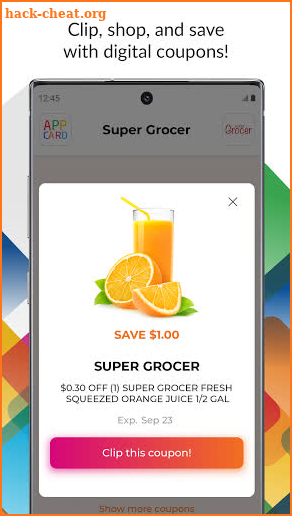 AppCard-Buy. Earn. Redeem. screenshot