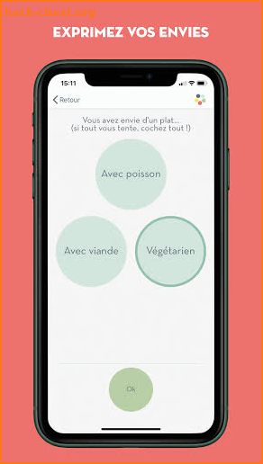 APPETIA : Recettes personnalisées screenshot