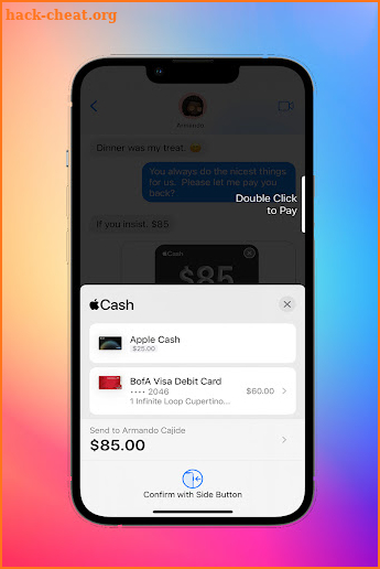 Apple Androids Pay for Wallet screenshot