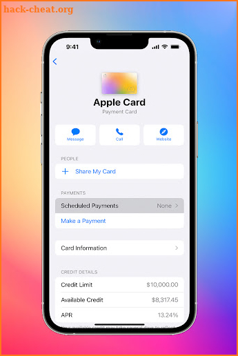 Apple Androids Pay for Wallet screenshot