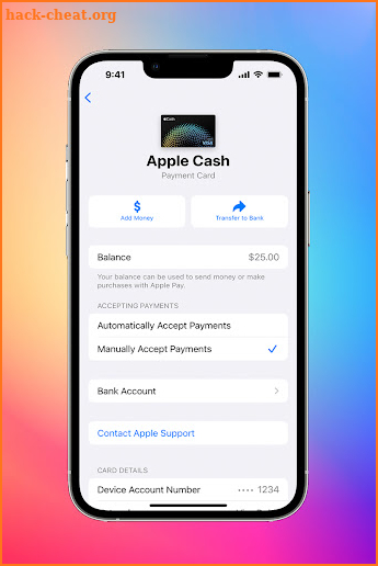 Apple Pay for Androids screenshot