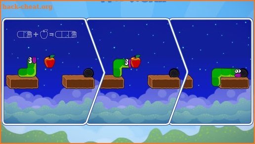 Apple Worm: Free Logic Puzzle screenshot