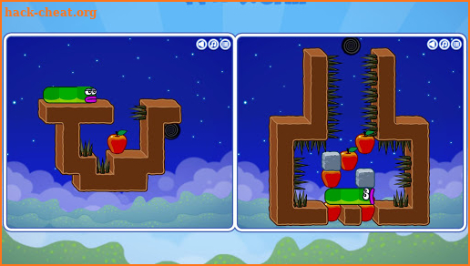 Apple Worm: Free Logic Puzzle screenshot