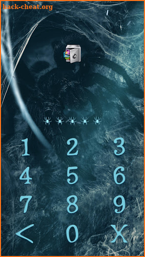 AppLock Live Theme Spider – Paid Theme screenshot