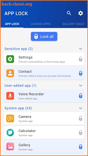 AppLock - Lock All Apps & Lock photo, video screenshot