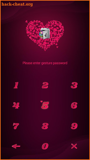 AppLock Theme Rose screenshot