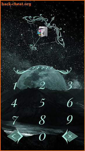 AppLock Theme Sagittarius screenshot