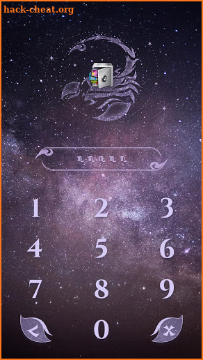 AppLock Theme Scorpio screenshot