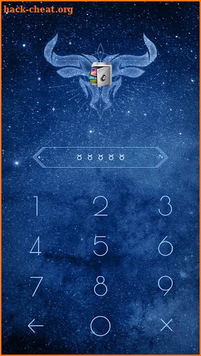 AppLock Theme Taurus screenshot