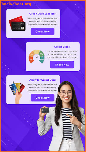 Apply For Credit Card Online screenshot