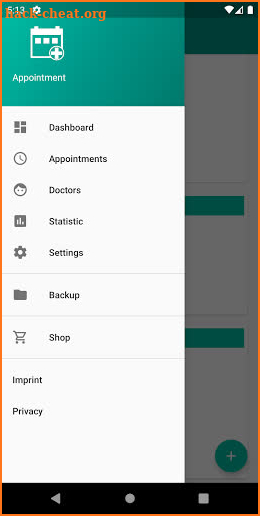 Appointment Calendar screenshot