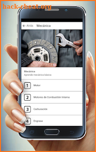 Aprende Mecánica screenshot