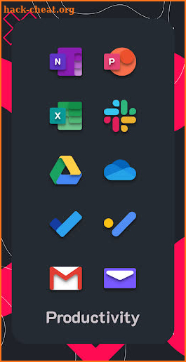 Aprikola Shapeless Icon Pack screenshot