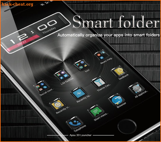 APSU Launcher 3D Pro - themes, wallpapers screenshot