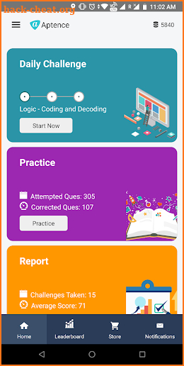 Aptence -Aptitude Training App For School Students screenshot