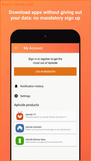 Aptoide App Store Guide screenshot