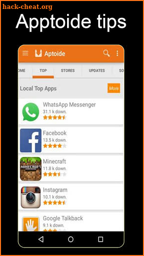 Aptoide Tips: Guide for Aptoide Stores screenshot