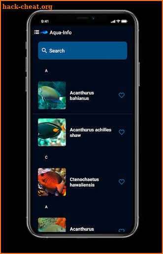 Aqua-Info - Your professional aquarium manager screenshot