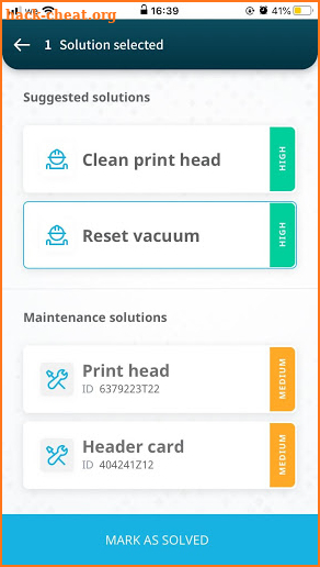 Aquant Intelligent Triage  screenshot