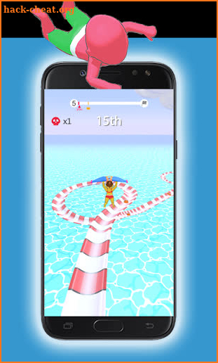 Aquapark Slide.io - sliding game.io in aquapark screenshot