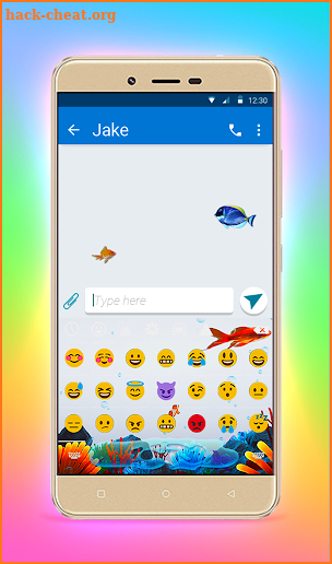 Aquarium Animated Keyboard + Live Wallpaper screenshot