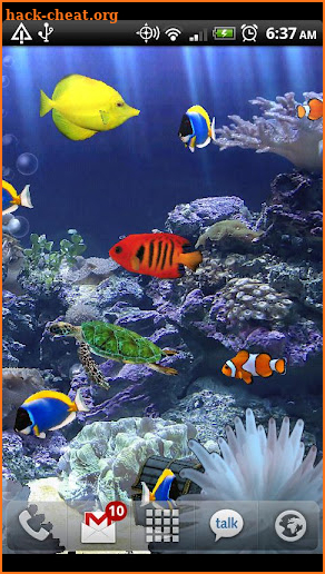 Aquarium Live Wallpaper screenshot