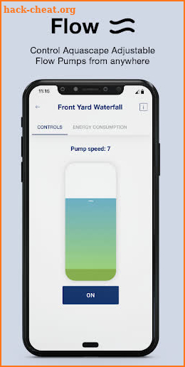 Aquascape Smart Control App screenshot