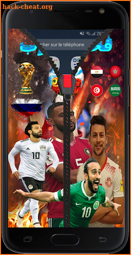 Arab Coupe du monde 2018 Verrouillage d'Écran screenshot