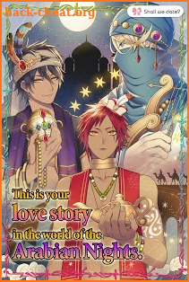 Arabian Dreams / Romantic visual novel screenshot