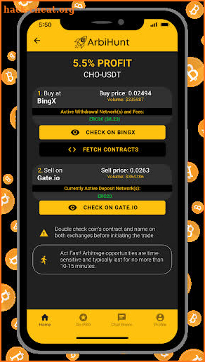 ArbiHunt - Crypto Arbitrage screenshot