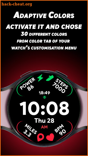 Arc Dial Two - Watch face screenshot