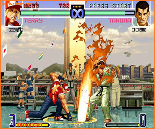 arcade the king of fighter 2002 magic plus 2 screenshot