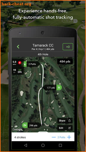 Arccos Caddie AI Golf Platform screenshot