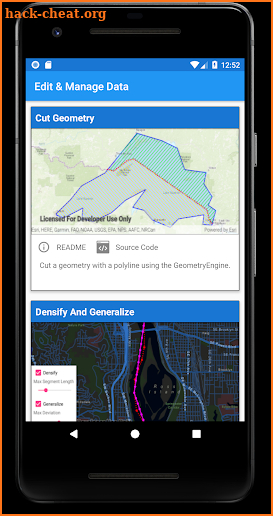 ArcGIS Runtime SDK Sample Viewer screenshot