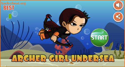 Archer Girl Undersea Game screenshot