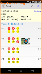 Archery Score Keeper Pro screenshot