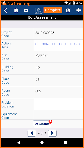 ARCHIBUS Mobile Client 3.0 screenshot