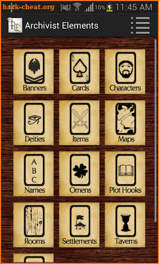 Archivist Elements screenshot