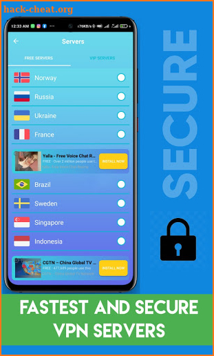 Arco Vpn - Free Unlimited Proxy Vpn screenshot